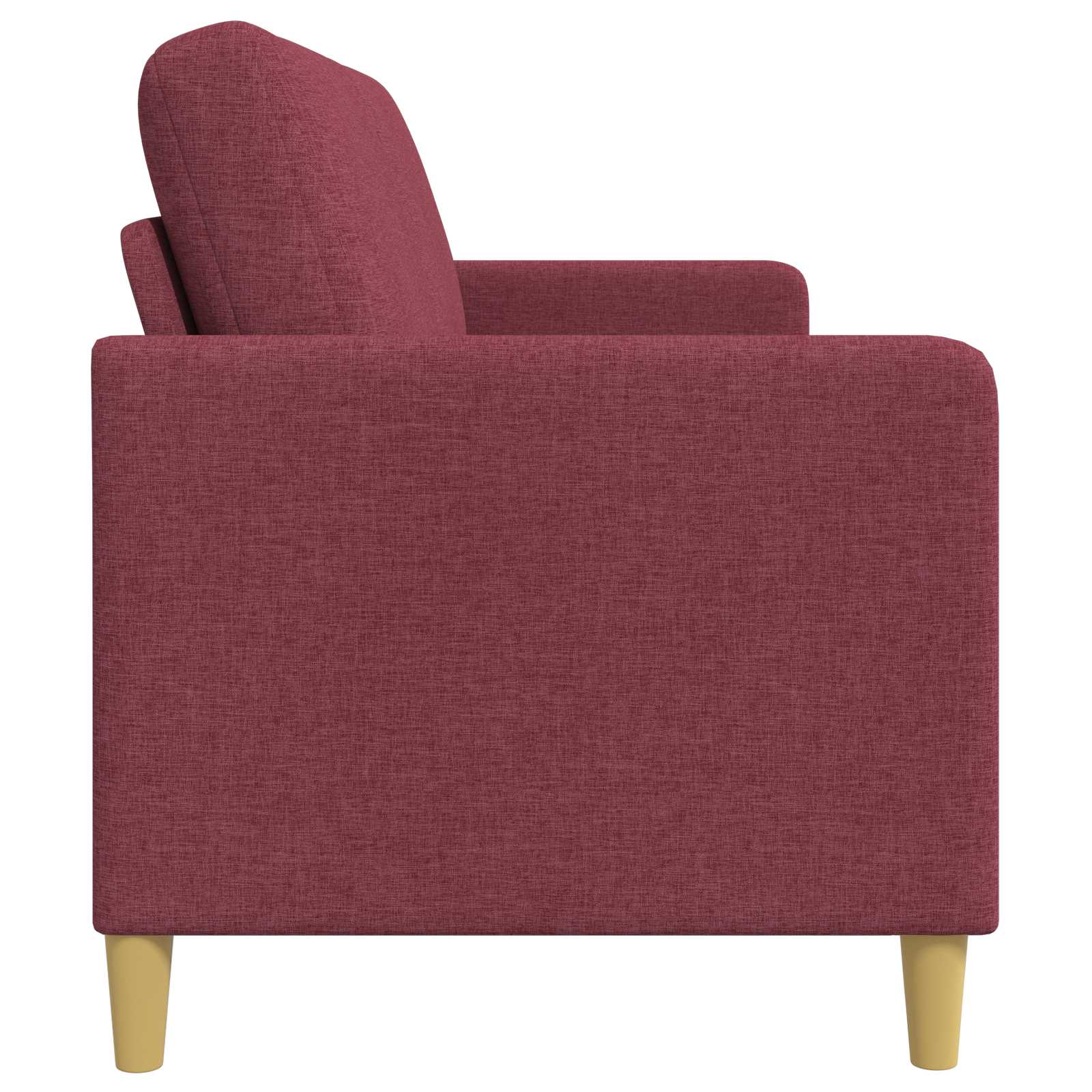 vidaXL Sofa z miejscem do przechowywania Czerwone wino