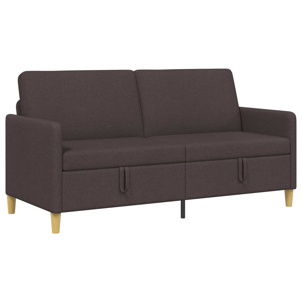 vidaXL Sofa z miejscem do przechowywania Ciemny brąz 172 x 78 x 87 cm