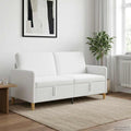 vidaXL Sofa z miejscem do przechowywania Biały 172 x 78 x 87 cm