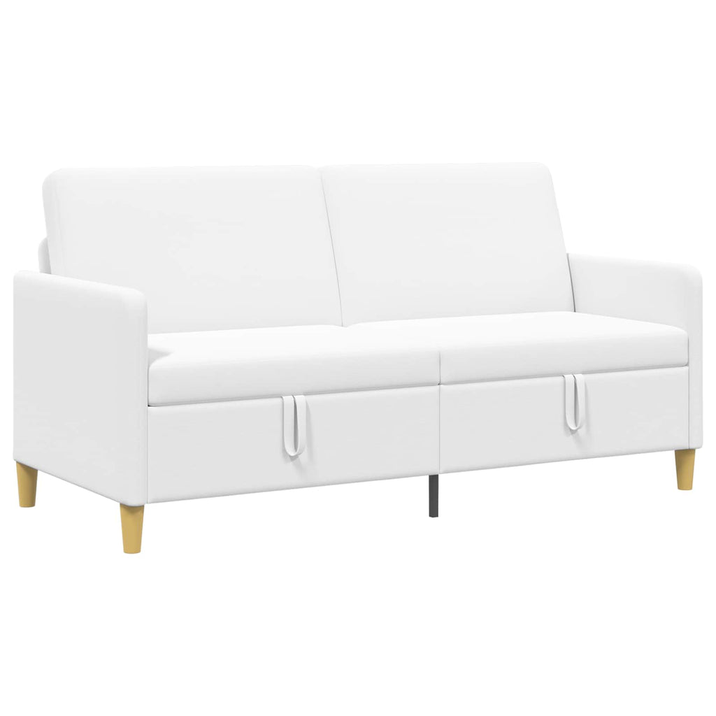 vidaXL Sofa z miejscem do przechowywania Biały 172 x 78 x 87 cm