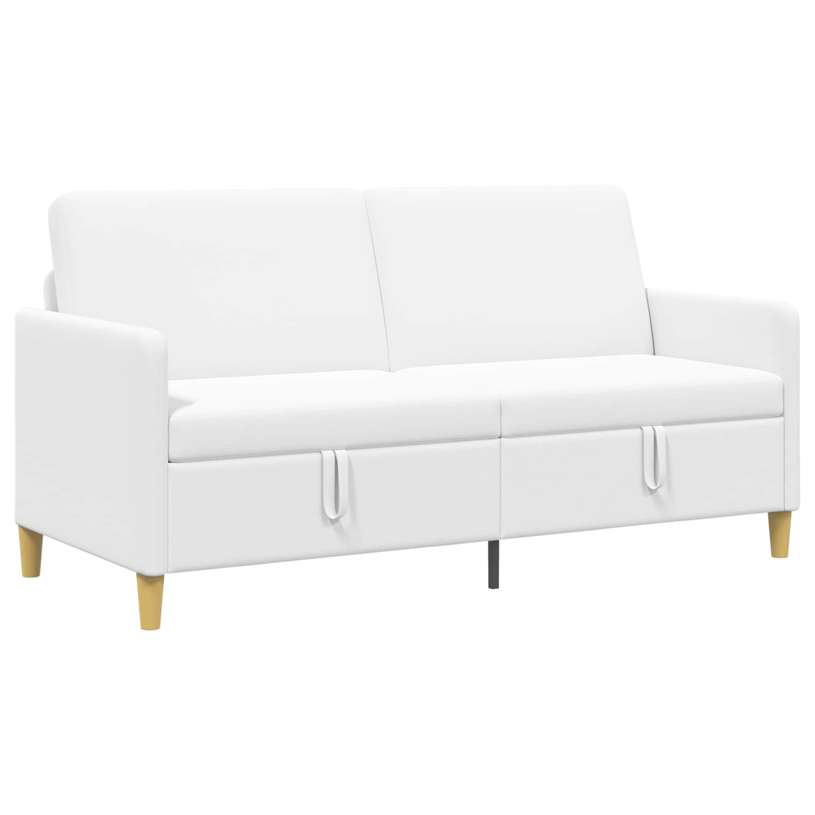 vidaXL Sofa z miejscem do przechowywania Biały 172 x 78 x 87 cm