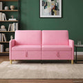 vidaXL Sofa z miejscem do przechowywania różowy 172 x 78 x 87 cm