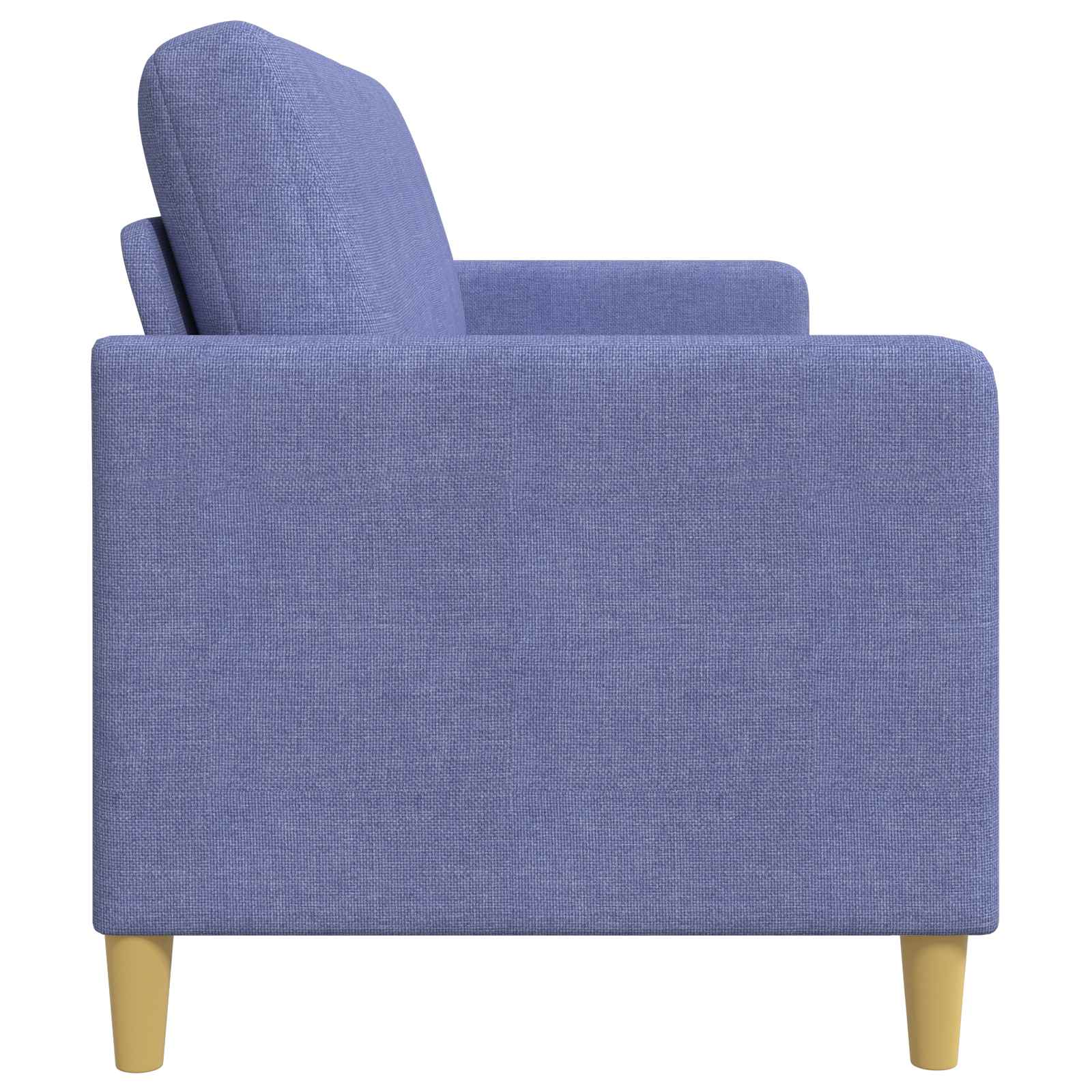 vidaXL Sofa z miejscem do przechowywania Niebieski dżins