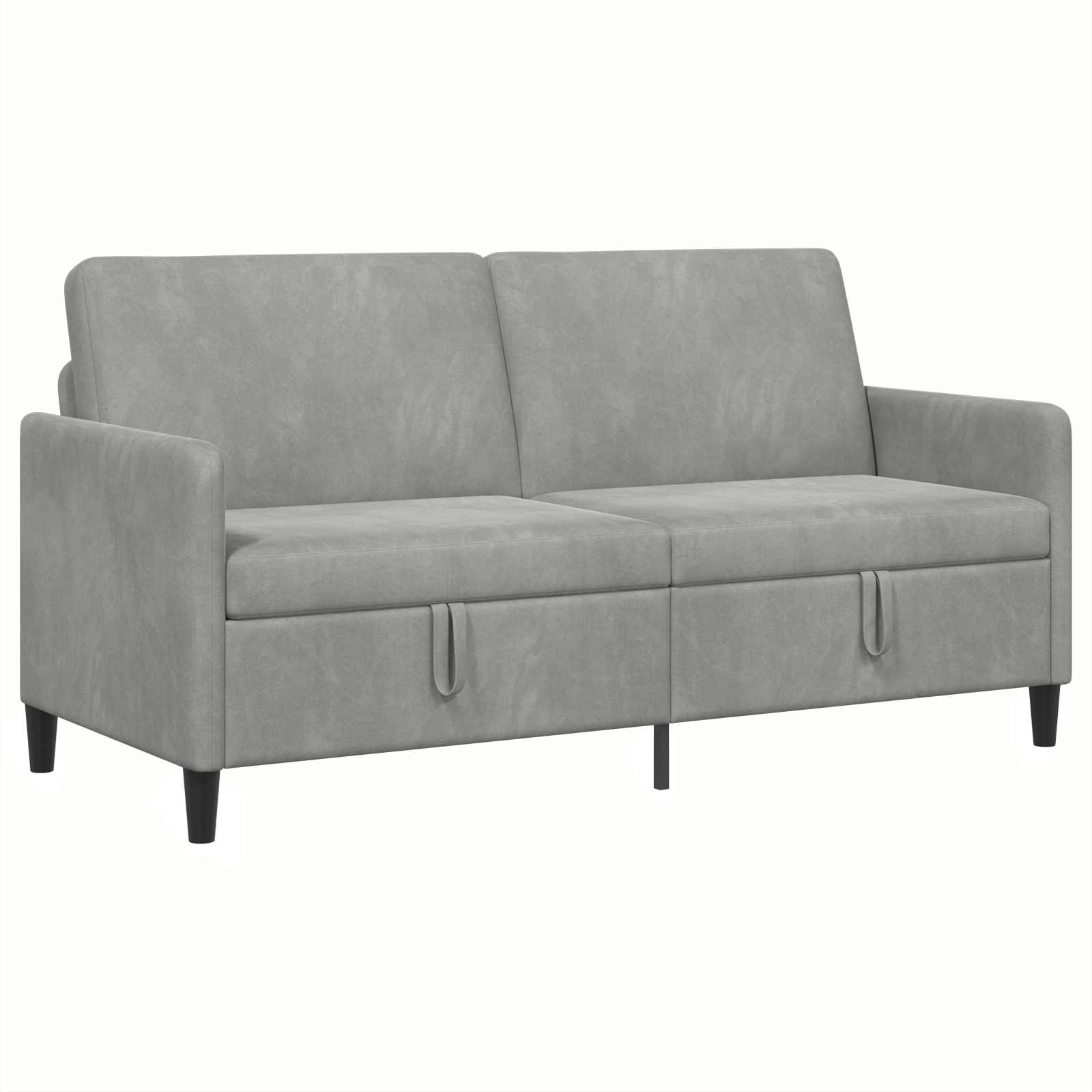 vidaXL Sofa z miejscem do przechowywania jasnoszary 172 x 78 x 87 cm