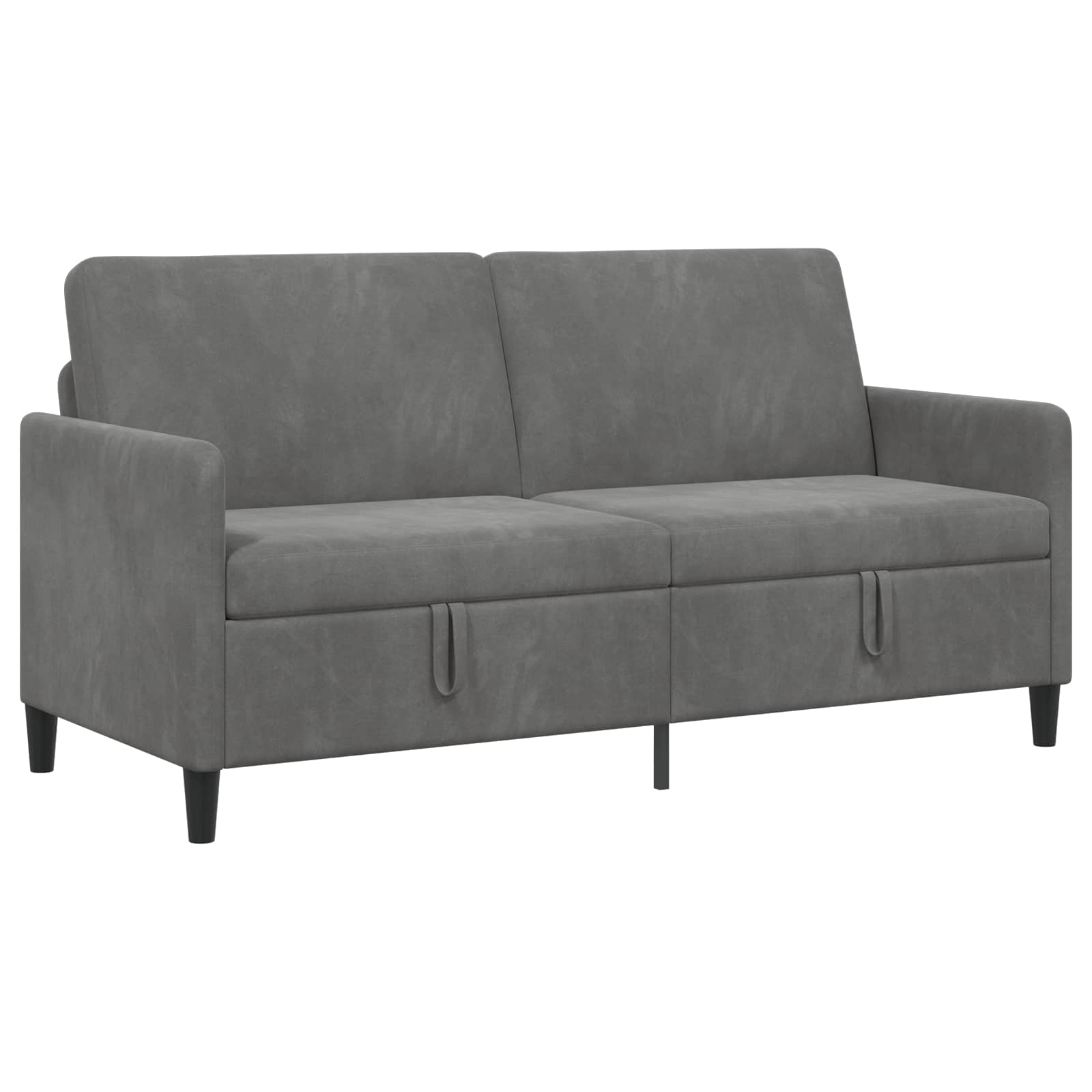 vidaXL Sofa z miejscem do przechowywania ciemnoszary 172 x 78 x 87 cm