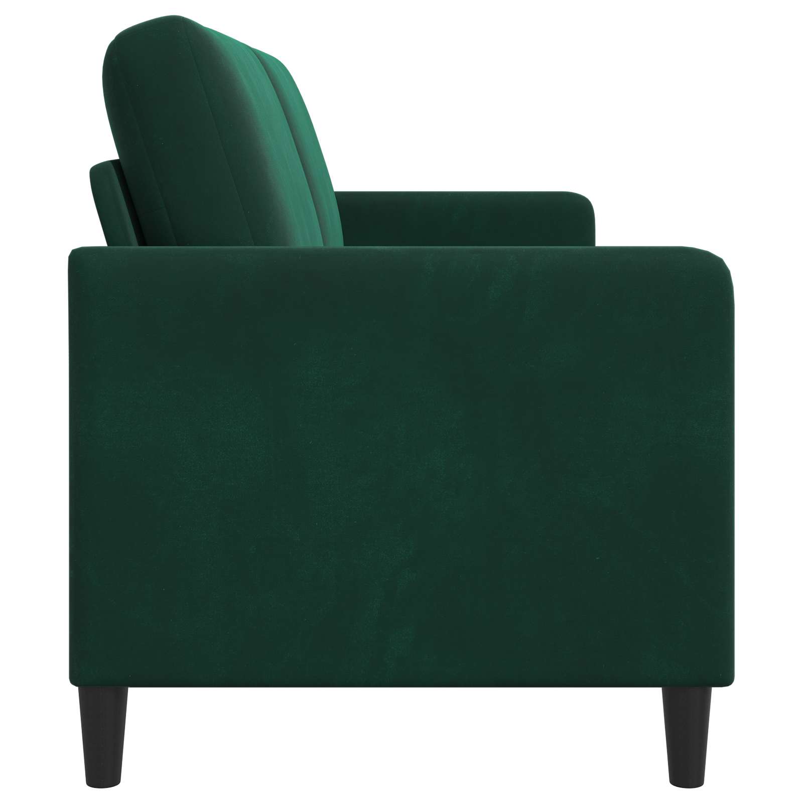 vidaXL Sofa z miejscem do przechowywania Ciemnozielony Poliester