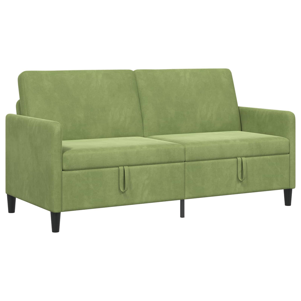 vidaXL Sofa z miejscem do przechowywania Jasnozielony 172 x 78 x 87 cm