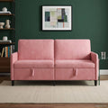 vidaXL Sofa z miejscem do przechowywania różowy 172 x 78 x 87 cm