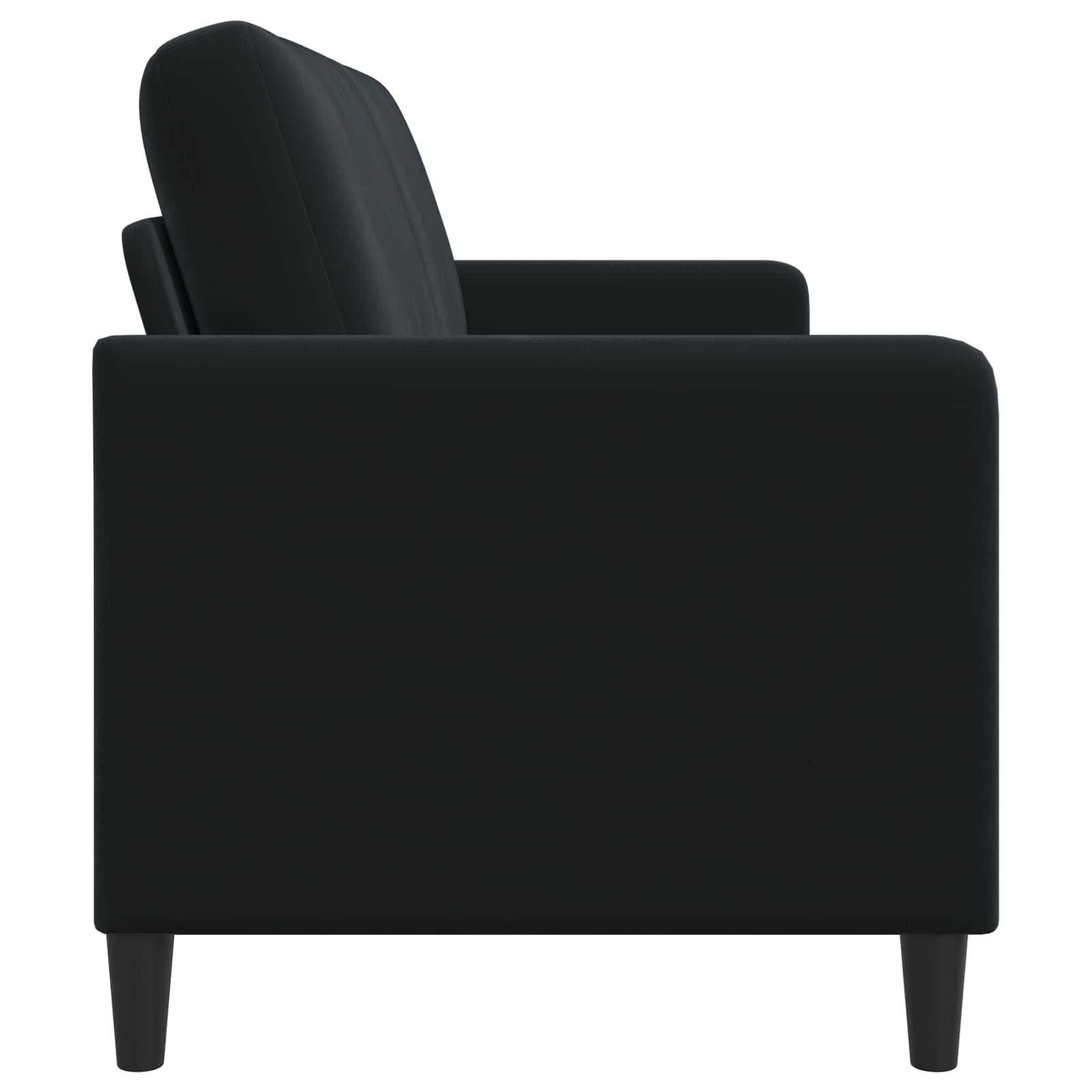 vidaXL Sofa z miejscem do przechowywania Czarny 172 x 78 x 87 cm