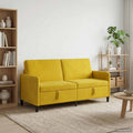 vidaXL Sofa z miejscem do przechowywania żółty 172 x 78 x 87 cm