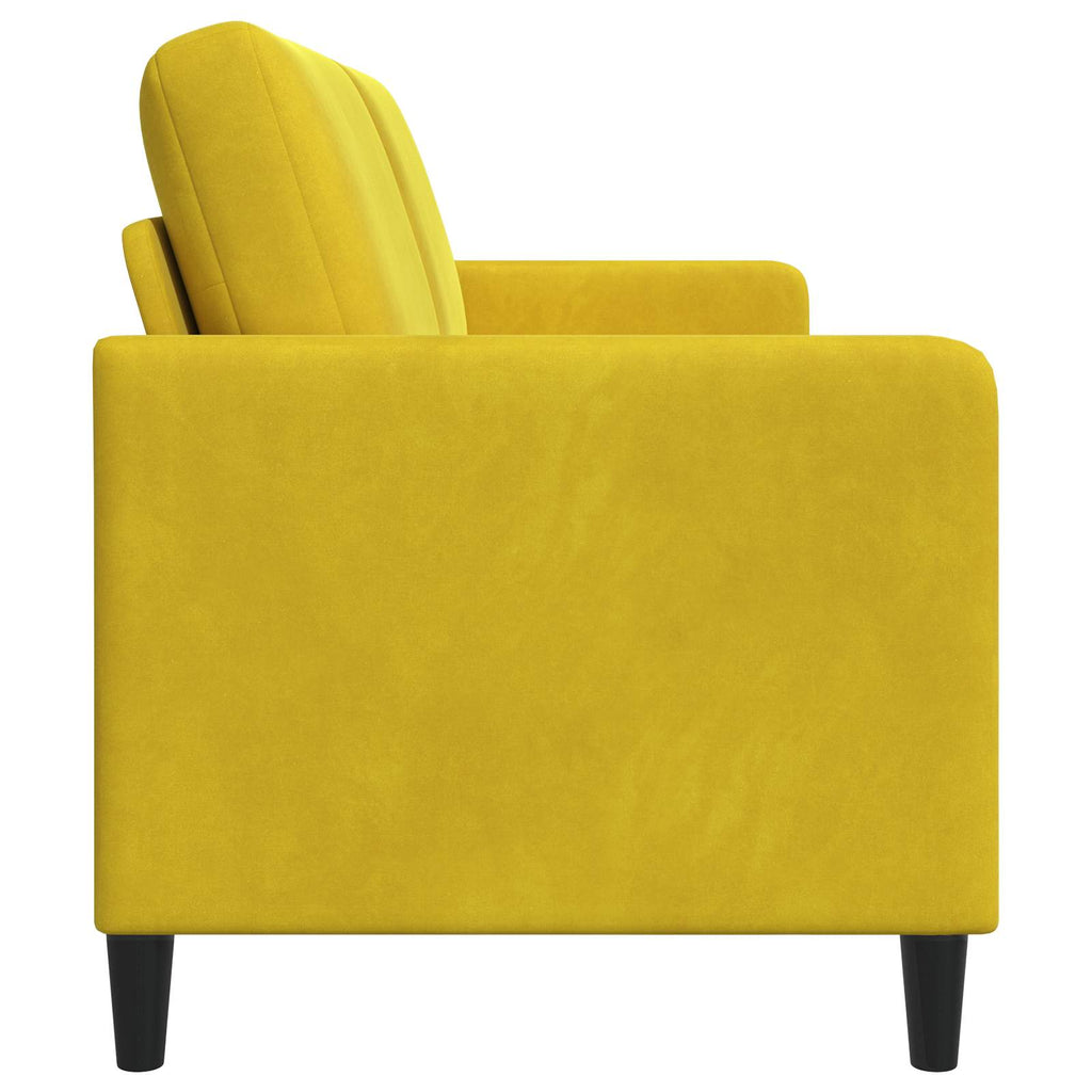 vidaXL Sofa z miejscem do przechowywania żółty 172 x 78 x 87 cm
