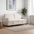 vidaXL Sofa z miejscem do przechowywania kremowy 172 x 78 x 87 cm