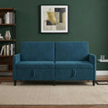 vidaXL Sofa z miejscem do przechowywania niebieski 172 x 78 x 87 cm