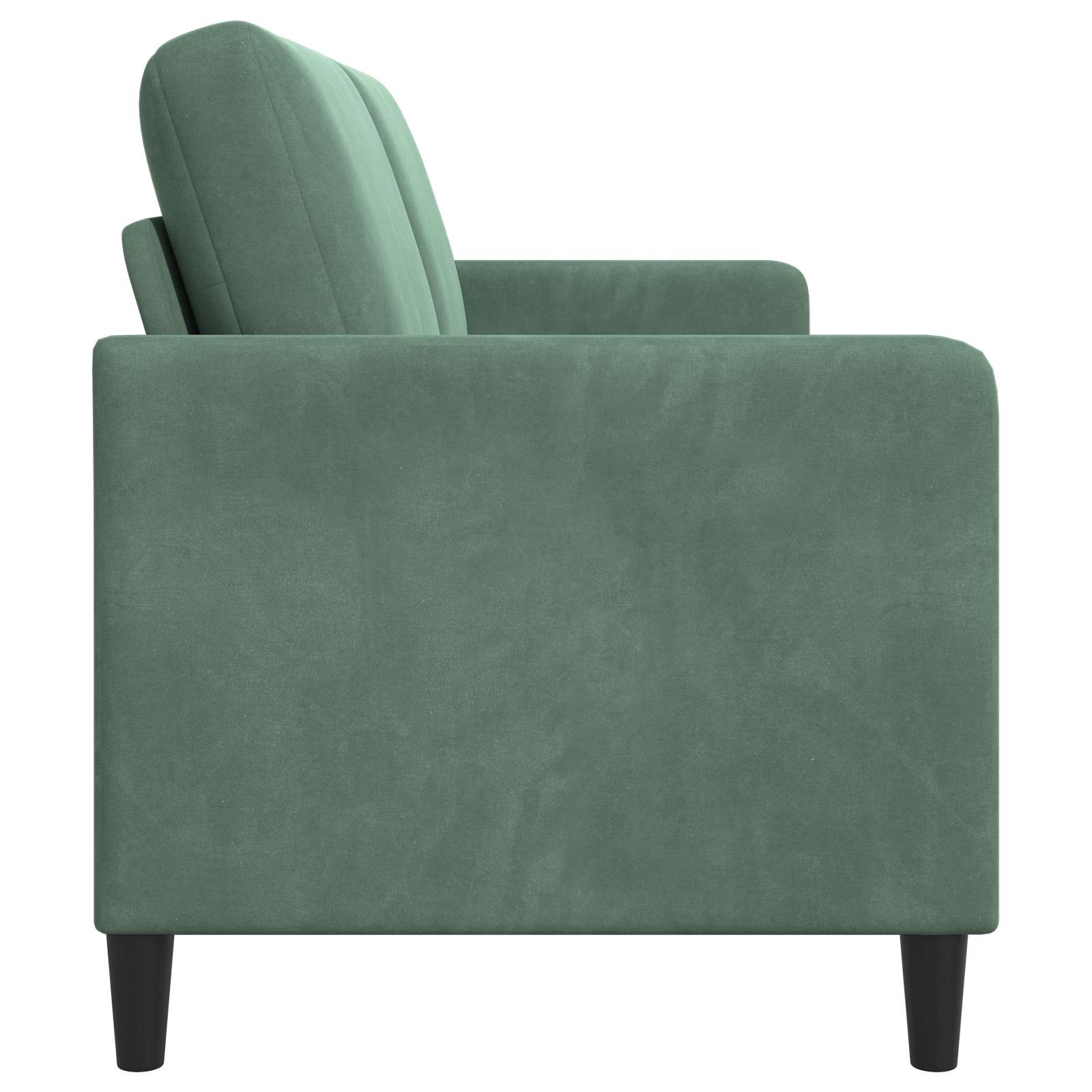vidaXL Sofa z miejscem do przechowywania Zielony morski Poliester