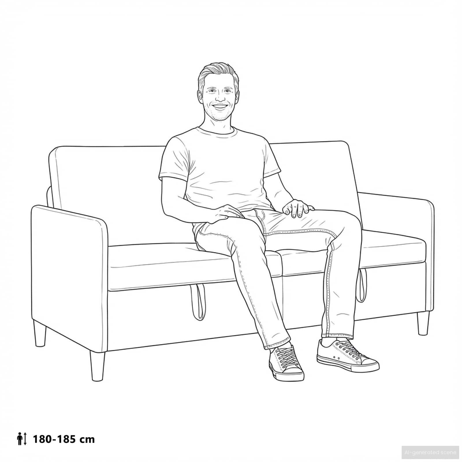 vidaXL Sofa z miejscem do przechowywania jasnoszary 192 x 78 x 87 cm