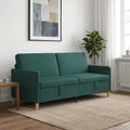 vidaXL Sofa z miejscem do przechowywania Ciemnozielony