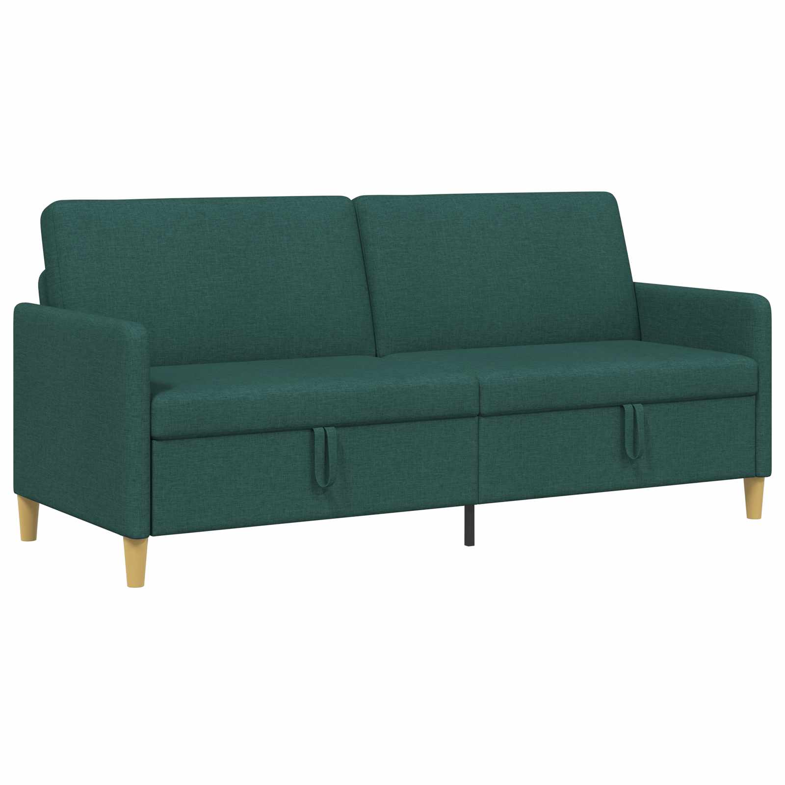 vidaXL Sofa z miejscem do przechowywania Ciemnozielony