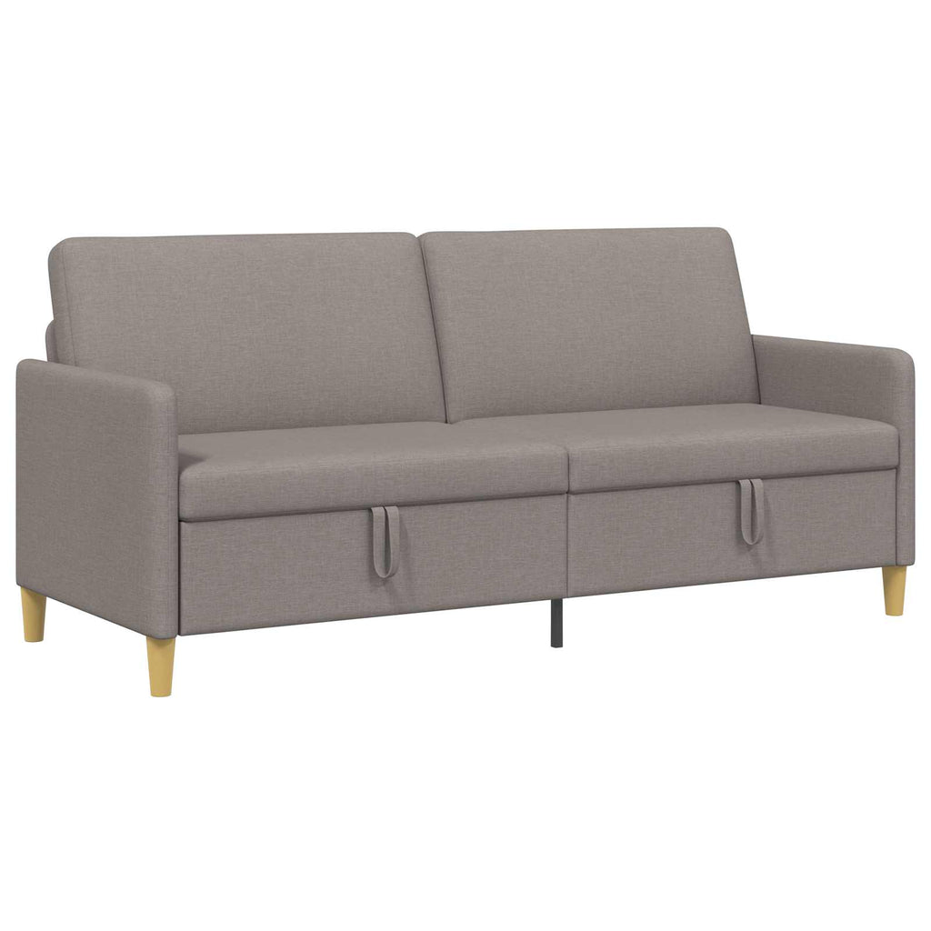vidaXL Sofa z miejscem do przechowywania Ciemnoszary 192 x 78 x 87 cm