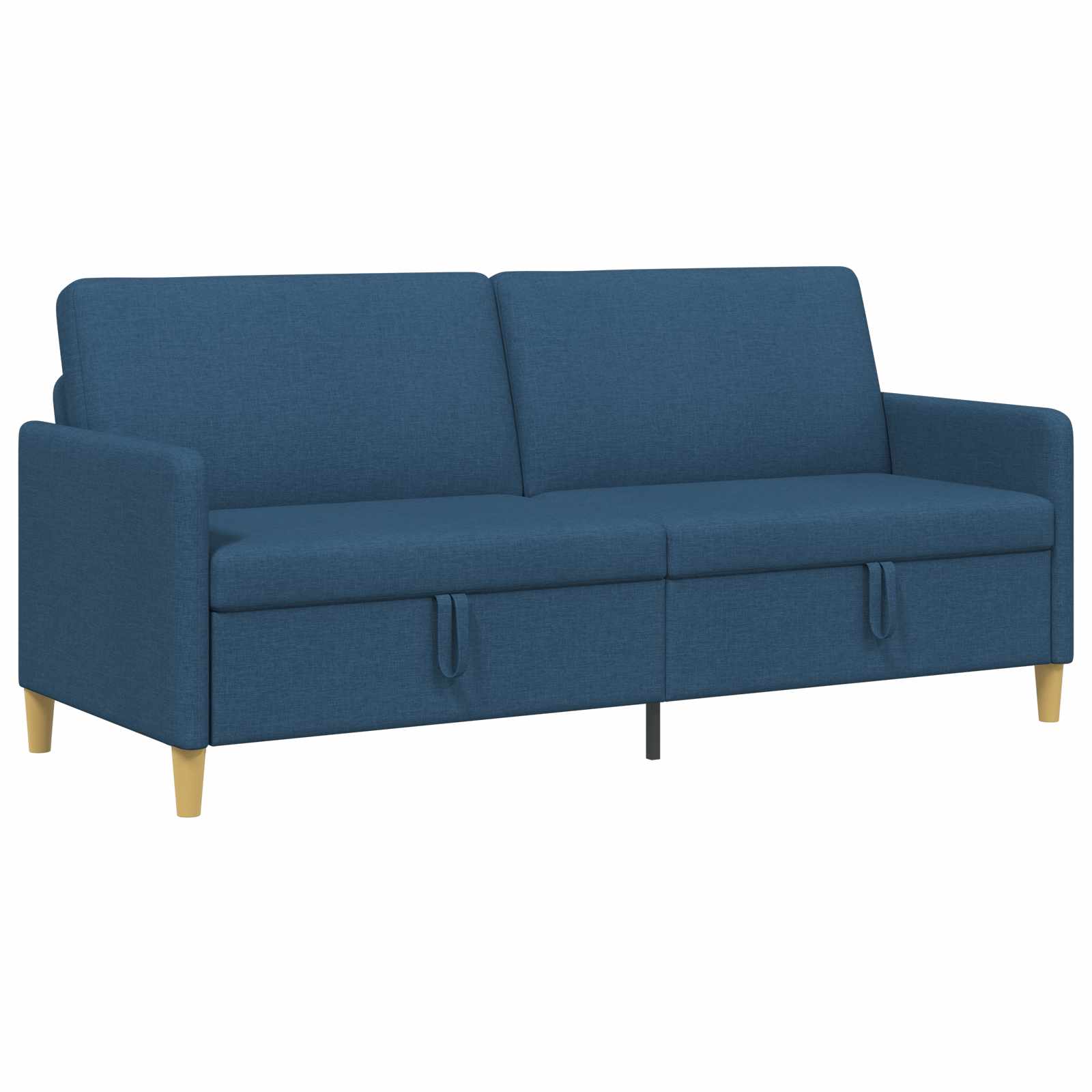 vidaXL Sofa z miejscem do przechowywania niebieski 192 x 78 x 87 cm