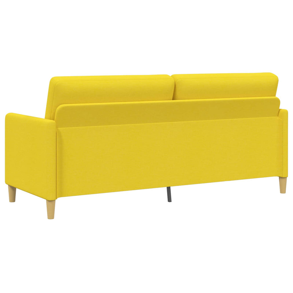 vidaXL Sofa z miejscem do przechowywania Jasnożółty 192 x 78 x 87 cm