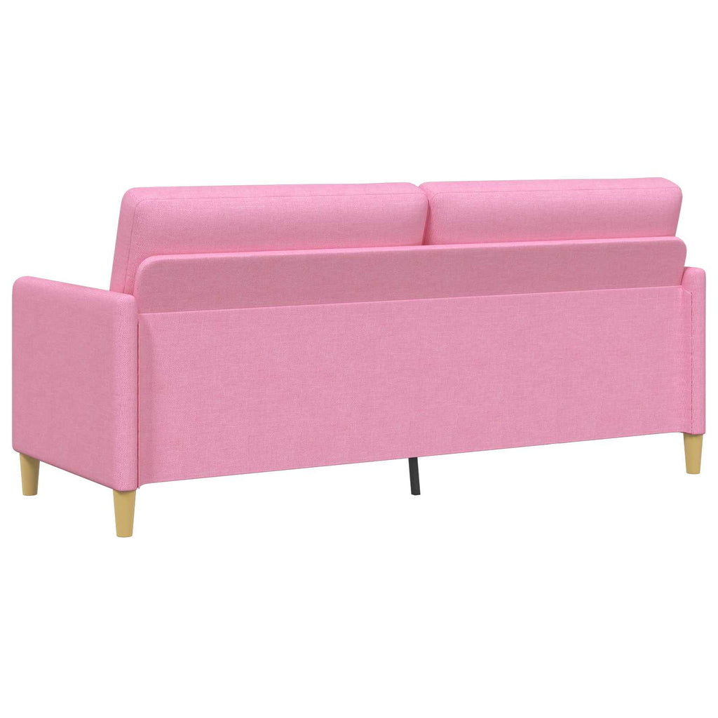 vidaXL Sofa z miejscem do przechowywania różowy 192 x 78 x 87 cm