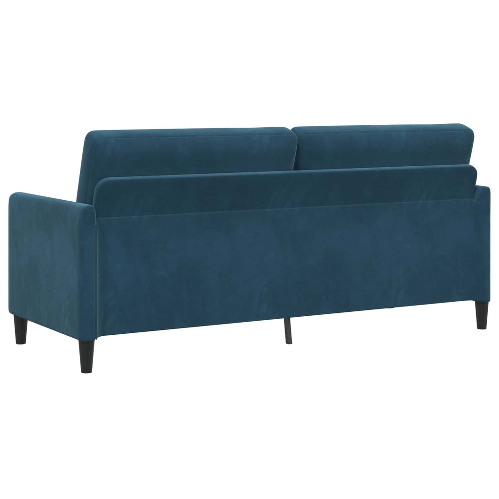 vidaXL Sofa z miejscem do przechowywania niebieski 192 x 78 x 87 cm