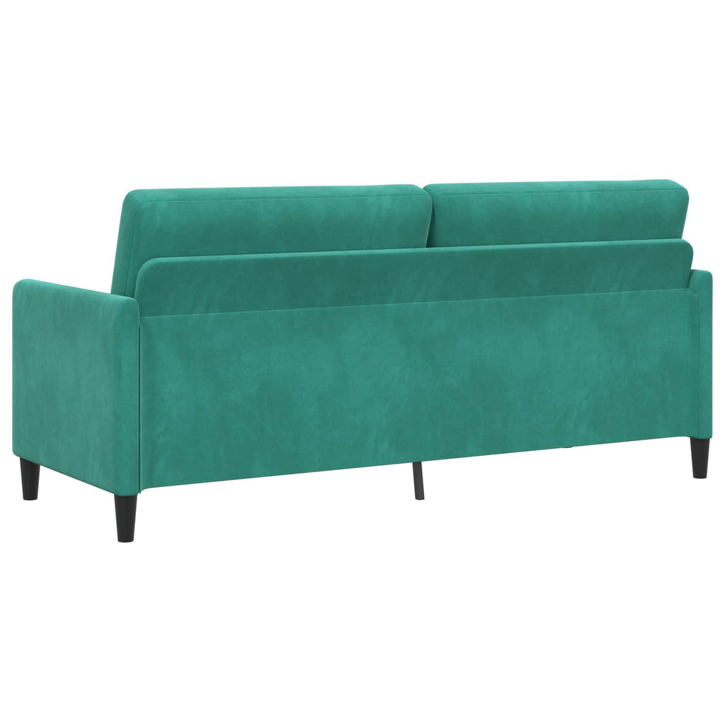vidaXL Sofa z miejscem do przechowywania Turkusowy 192 x 78 x 87 cm