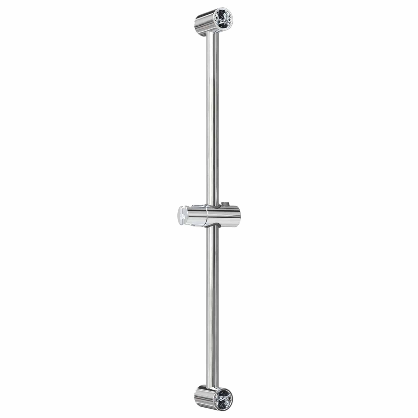 vidaXL Uchwyt do głowicy prysznicowej chromowany 71 cm Stal nierdzewna