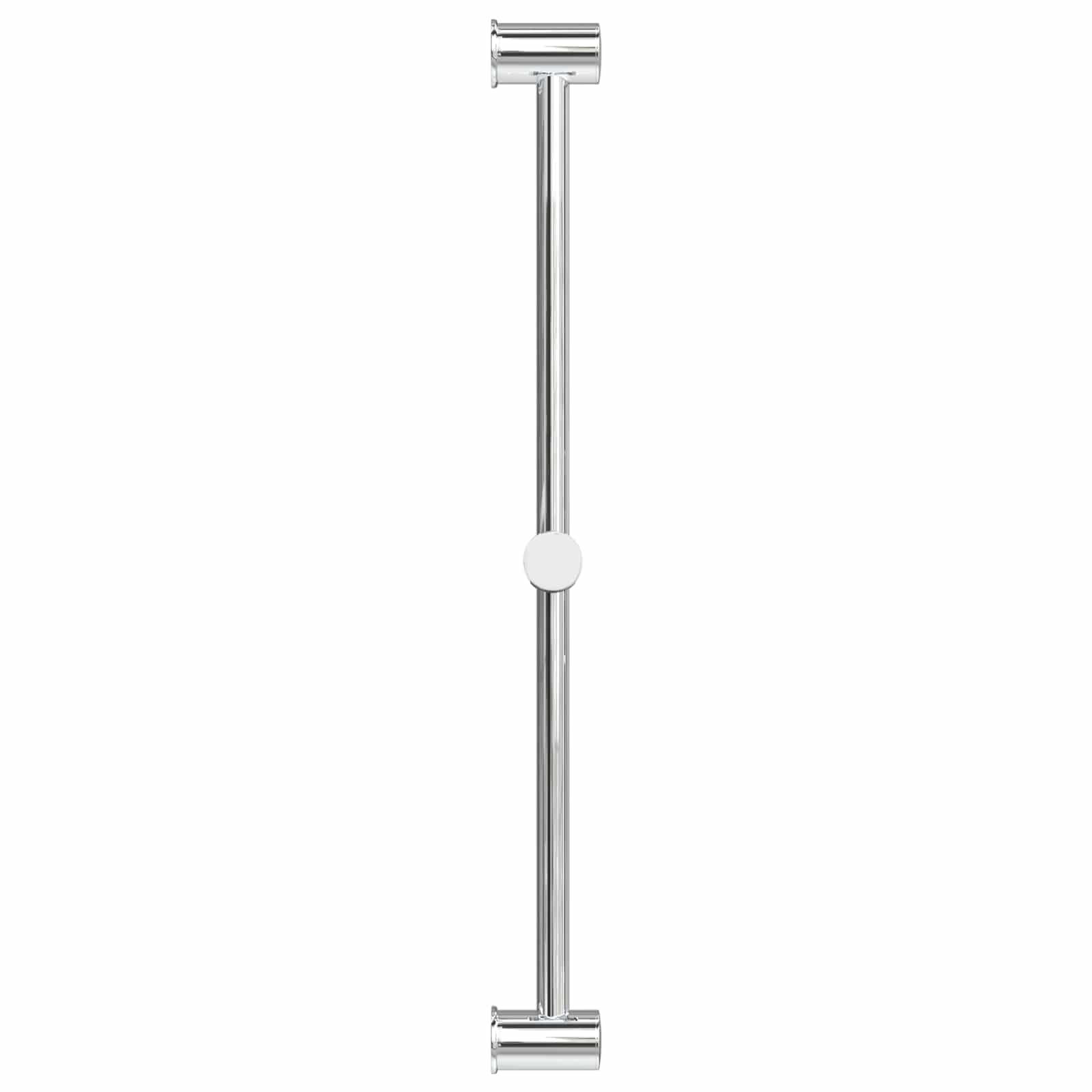 vidaXL Uchwyt do głowicy prysznicowej chromowany 71 cm Stal nierdzewna