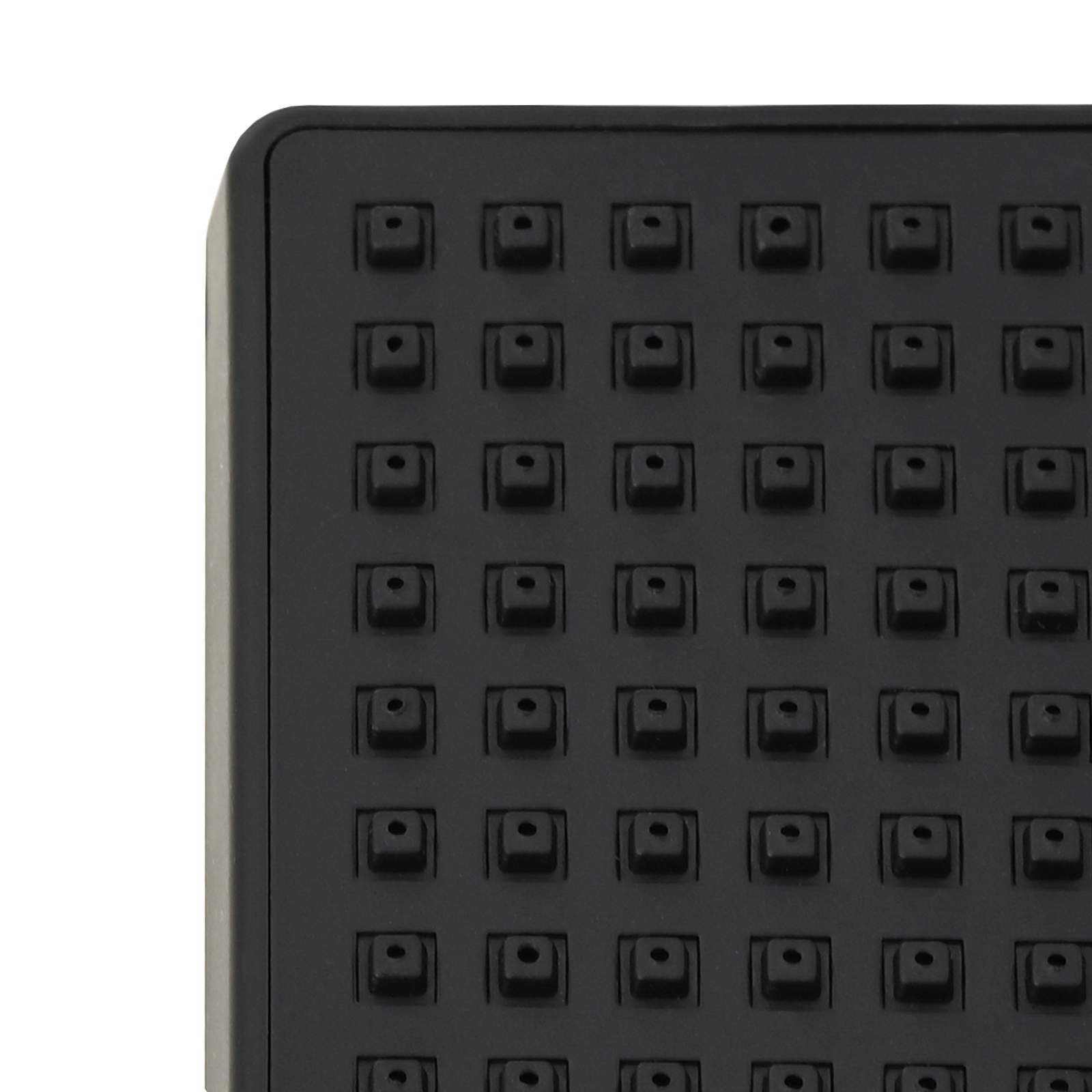 vidaXL Zestaw Główicy Prysznicowej Czarny 150 cm Stal nierdzewna