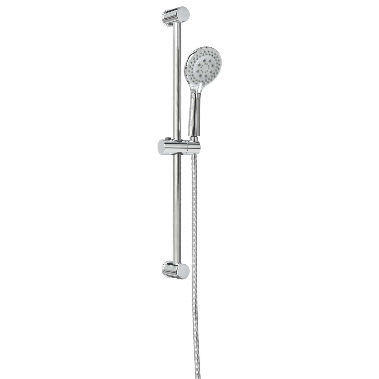 vidaXL Zestaw systemu prysznicowego chromowany 70 cm Stal nierdzewna