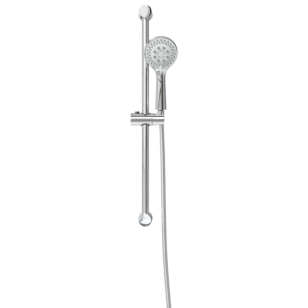 vidaXL Zestaw systemu prysznicowego chromowany 70 cm Stal nierdzewna