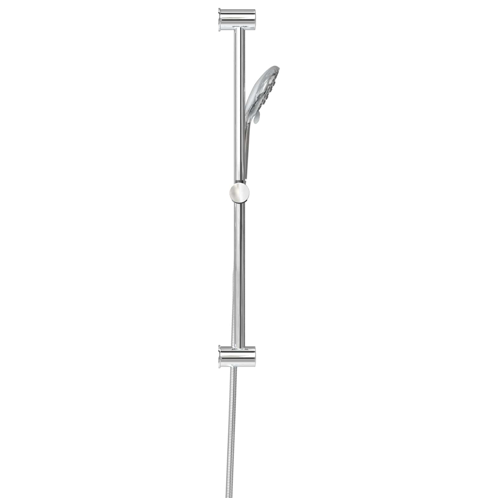 vidaXL Zestaw systemu prysznicowego chromowany 70 cm Stal nierdzewna
