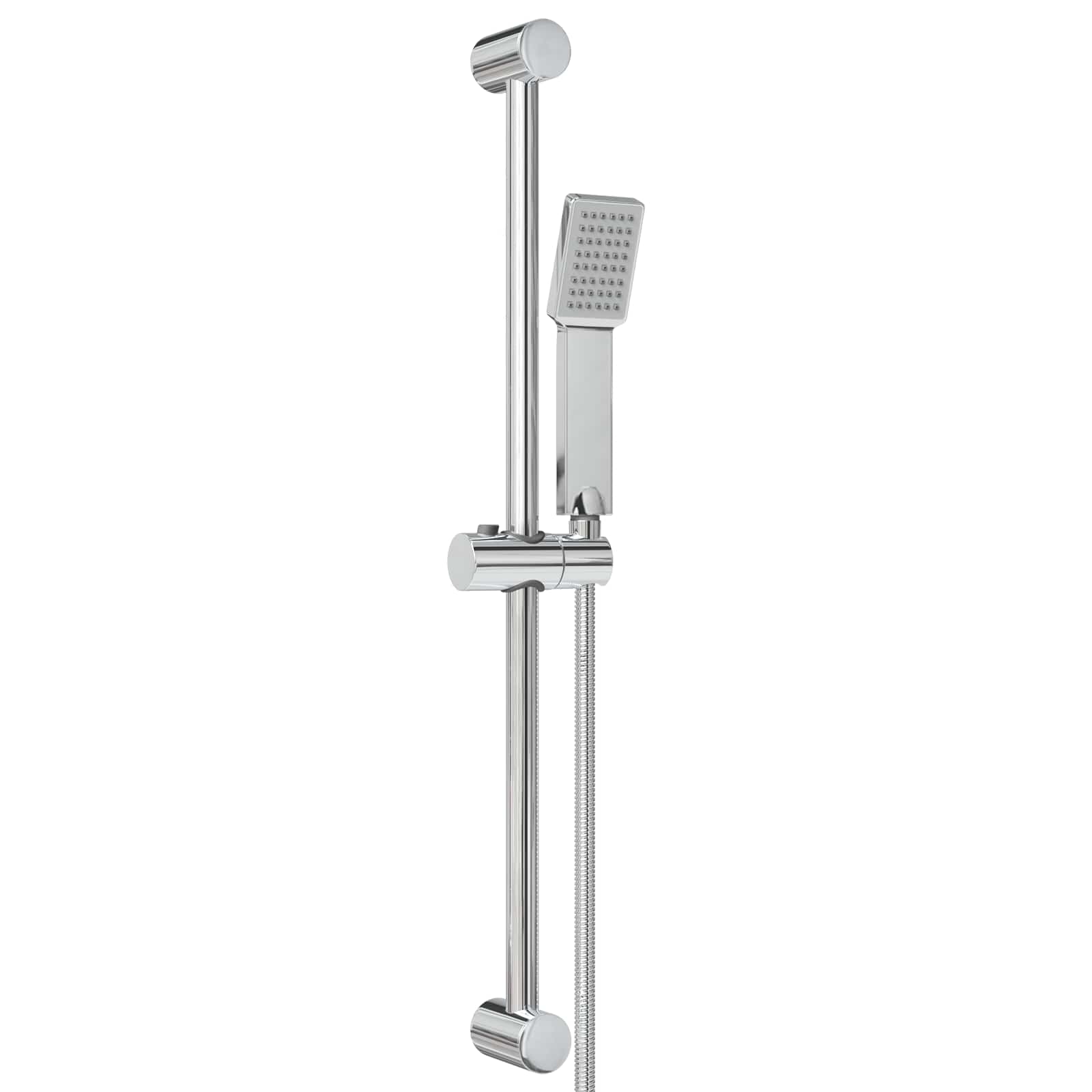 vidaXL Zestaw systemu prysznicowego chromowany 70 cm Stal nierdzewna