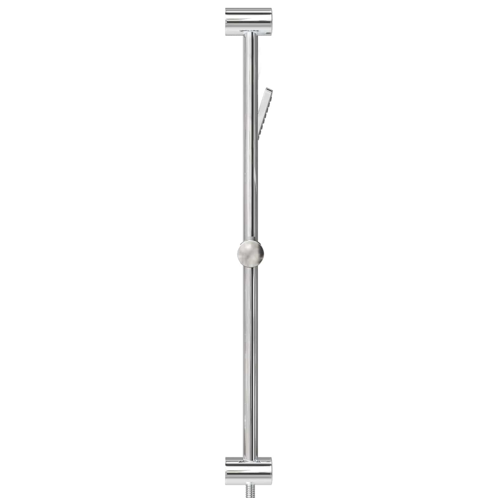 vidaXL Zestaw systemu prysznicowego chromowany 70 cm Stal nierdzewna