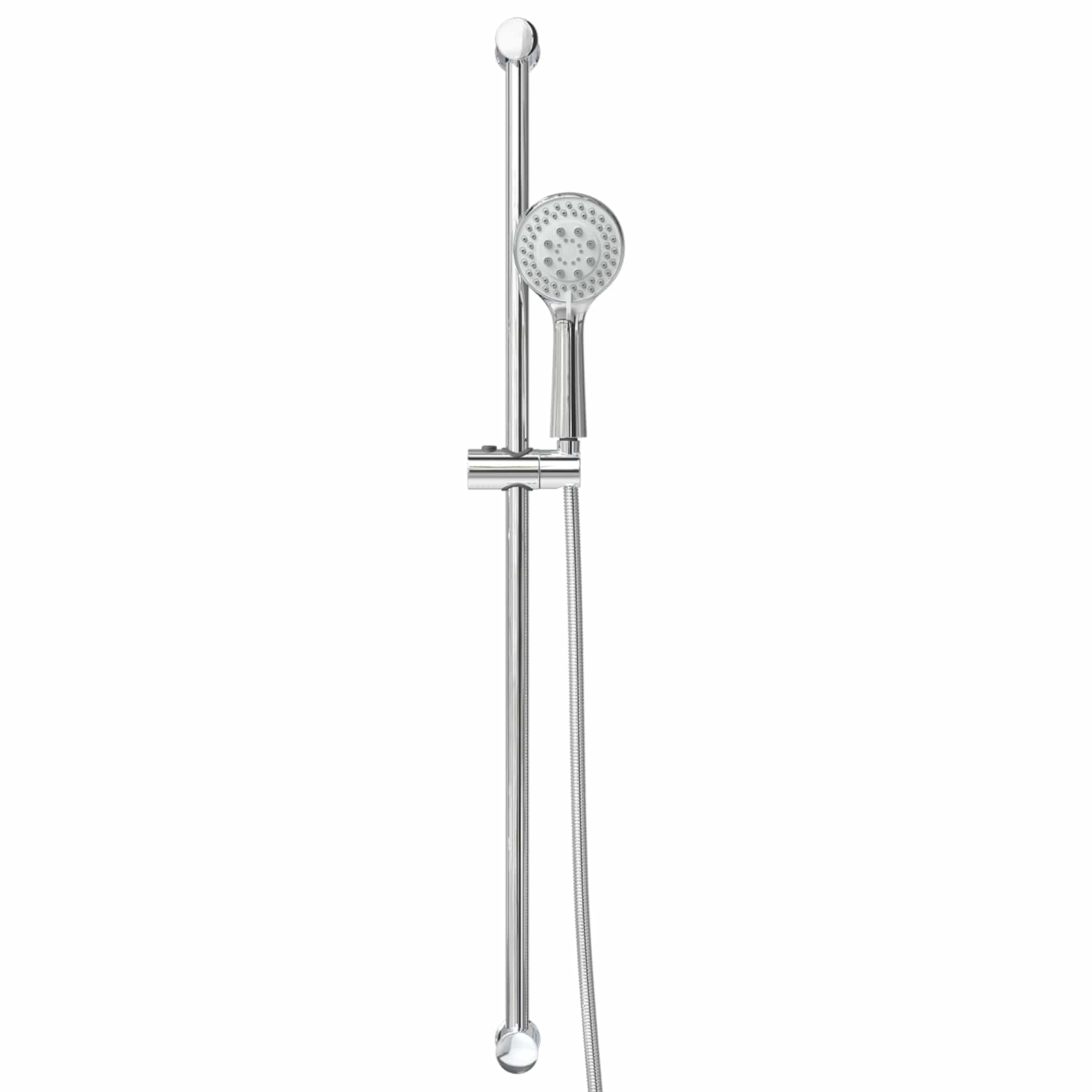 vidaXL Zestaw systemu prysznicowego chromowany 100 cm Stal nierdzewna