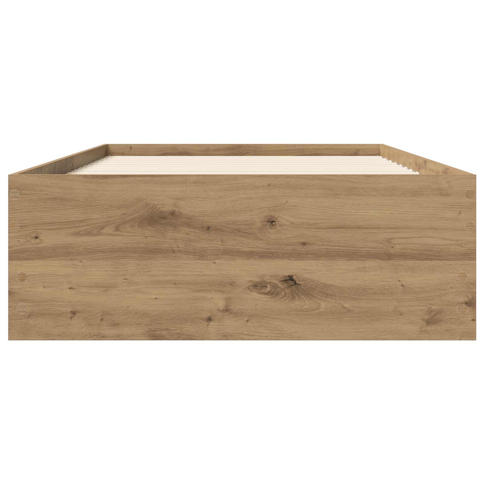 vidaXL Rama łóżka z przechowywaniem Dąb artisian 80 x 200 cm