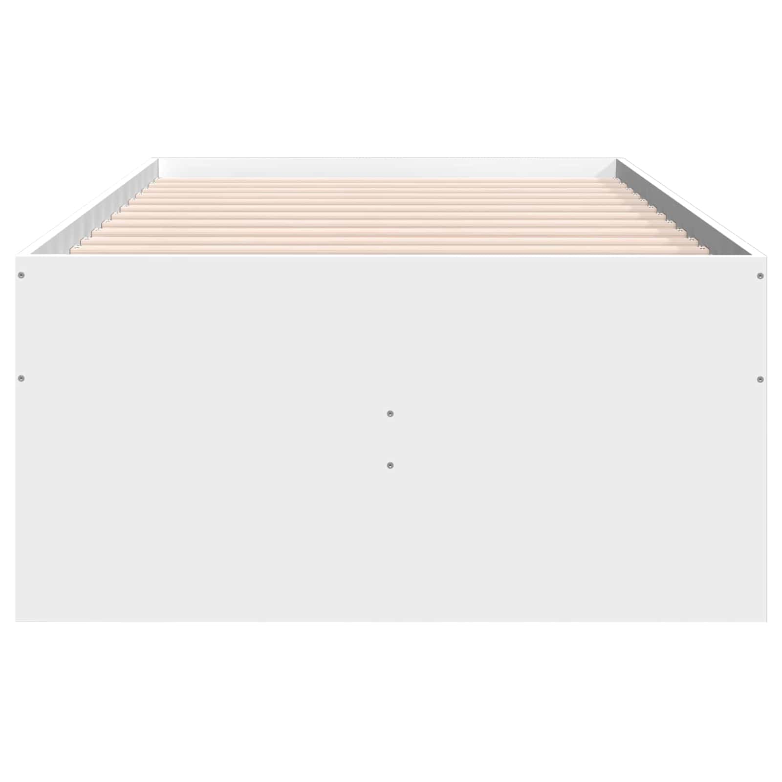 vidaXL Rama łóżka z przechowywaniem z szufladą Biały 80 x 200 cm