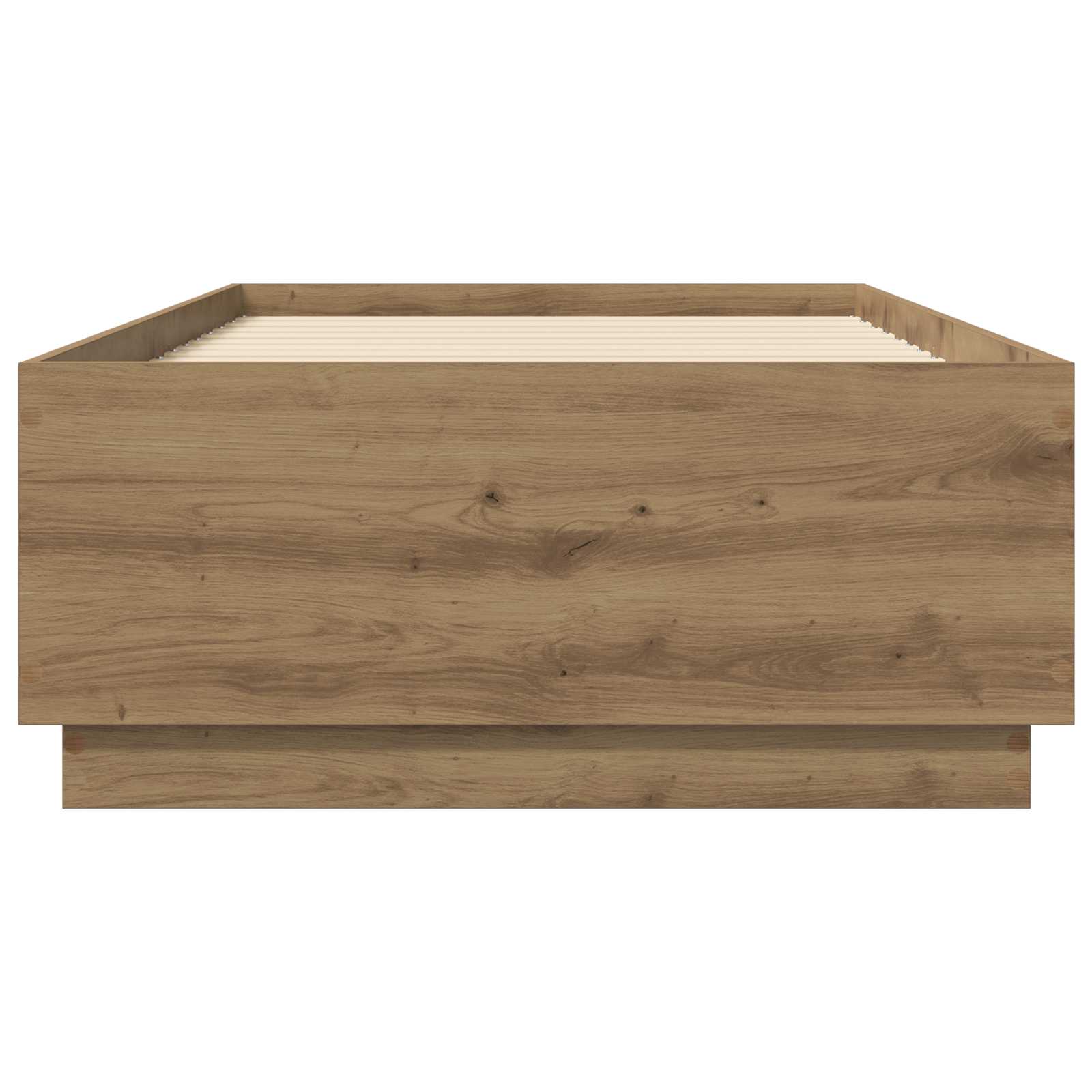vidaXL Ramka łóżka Dąb artisian 80 x 200 cm Drewno inżynieryjne