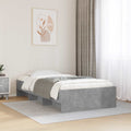vidaXL Ramka łóżka Szary Sonoma 80 x 200 cm Drewno inżynieryjne