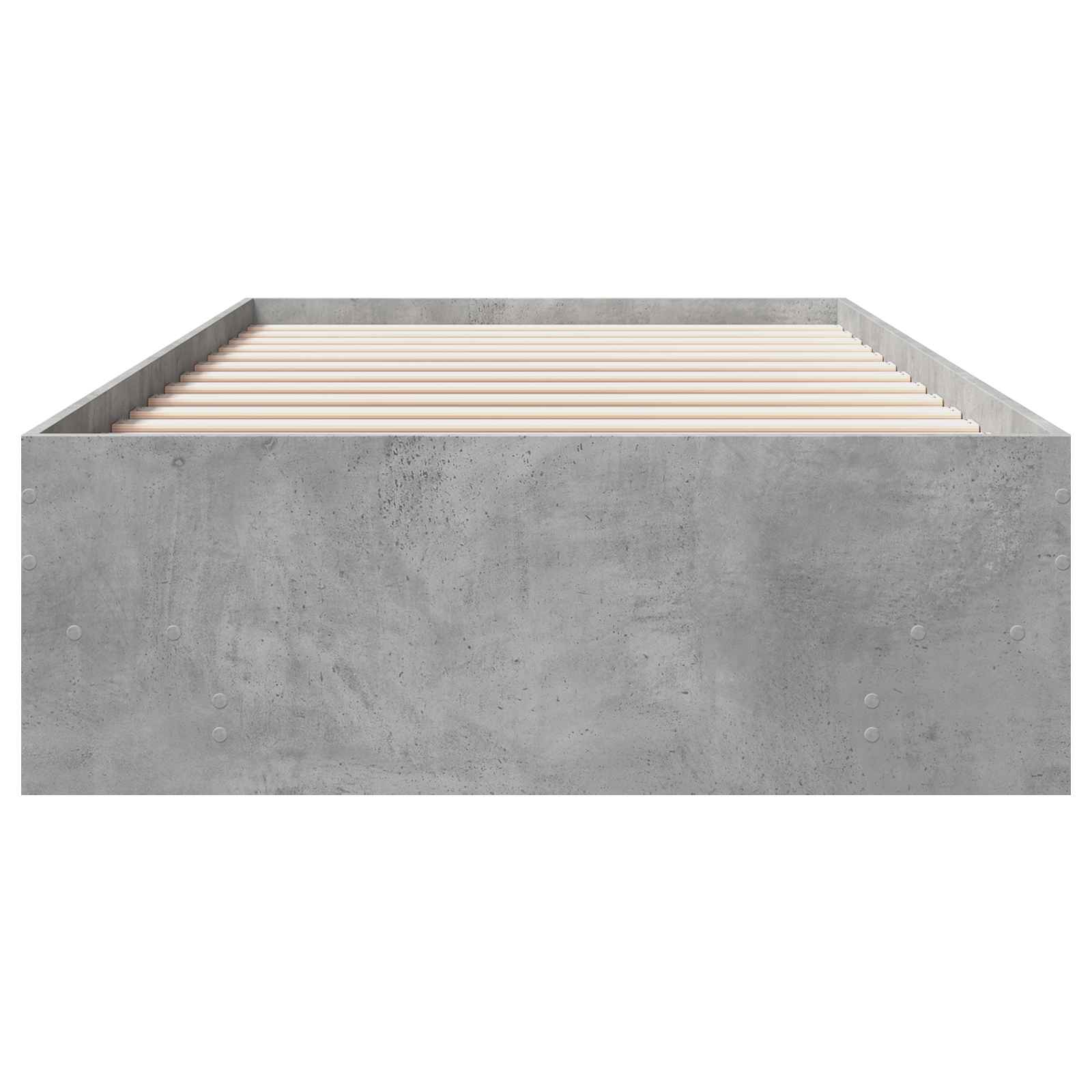 vidaXL Ramka łóżka Szary Sonoma 80 x 200 cm Drewno inżynieryjne