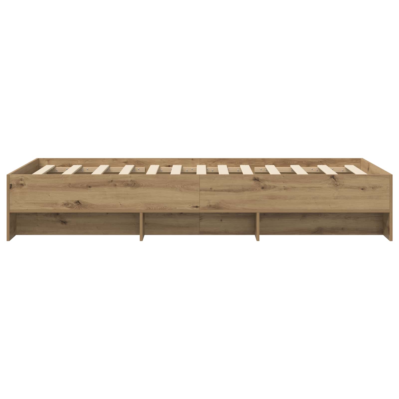 vidaXL Ramka łóżka Dąb artisian 80 x 200 cm Drewno inżynieryjne