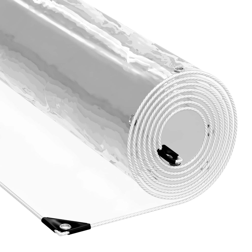 vidaXL Osłona na rośliny przezroczysty 3 x 12 m PVC