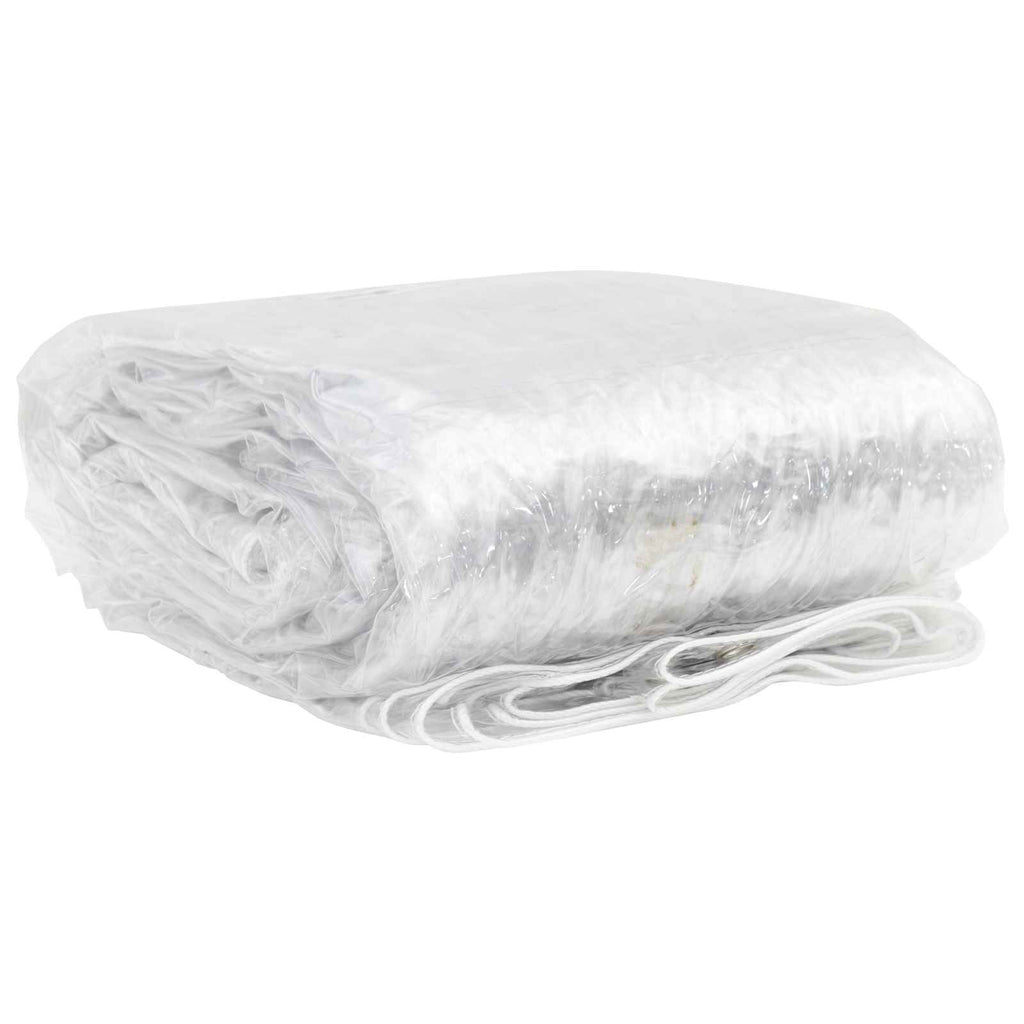vidaXL Osłona na rośliny przezroczysty 6 x 12 m PVC