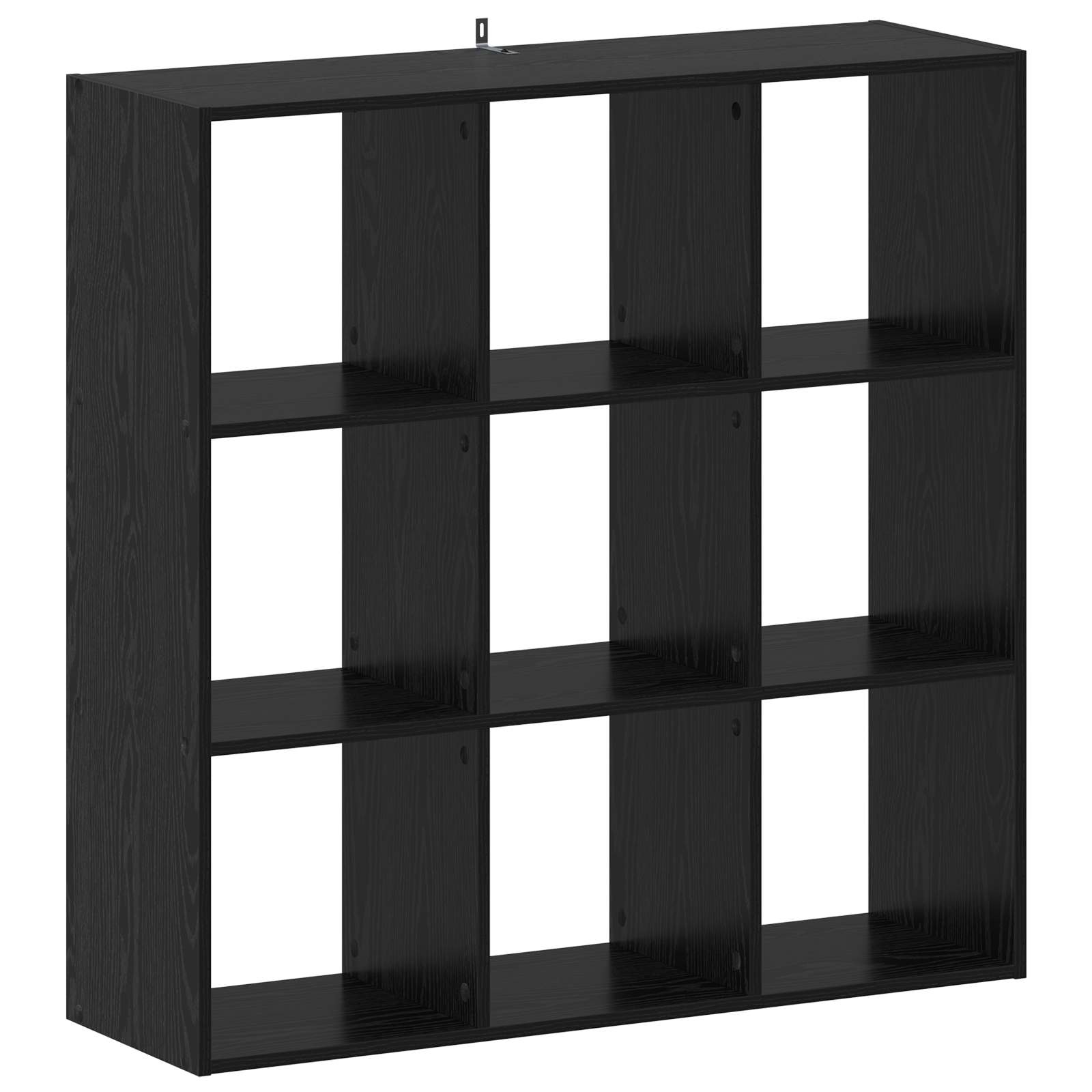 vidaXL Półka na książki Czarny dąb 102 x 32 x 102 cm
