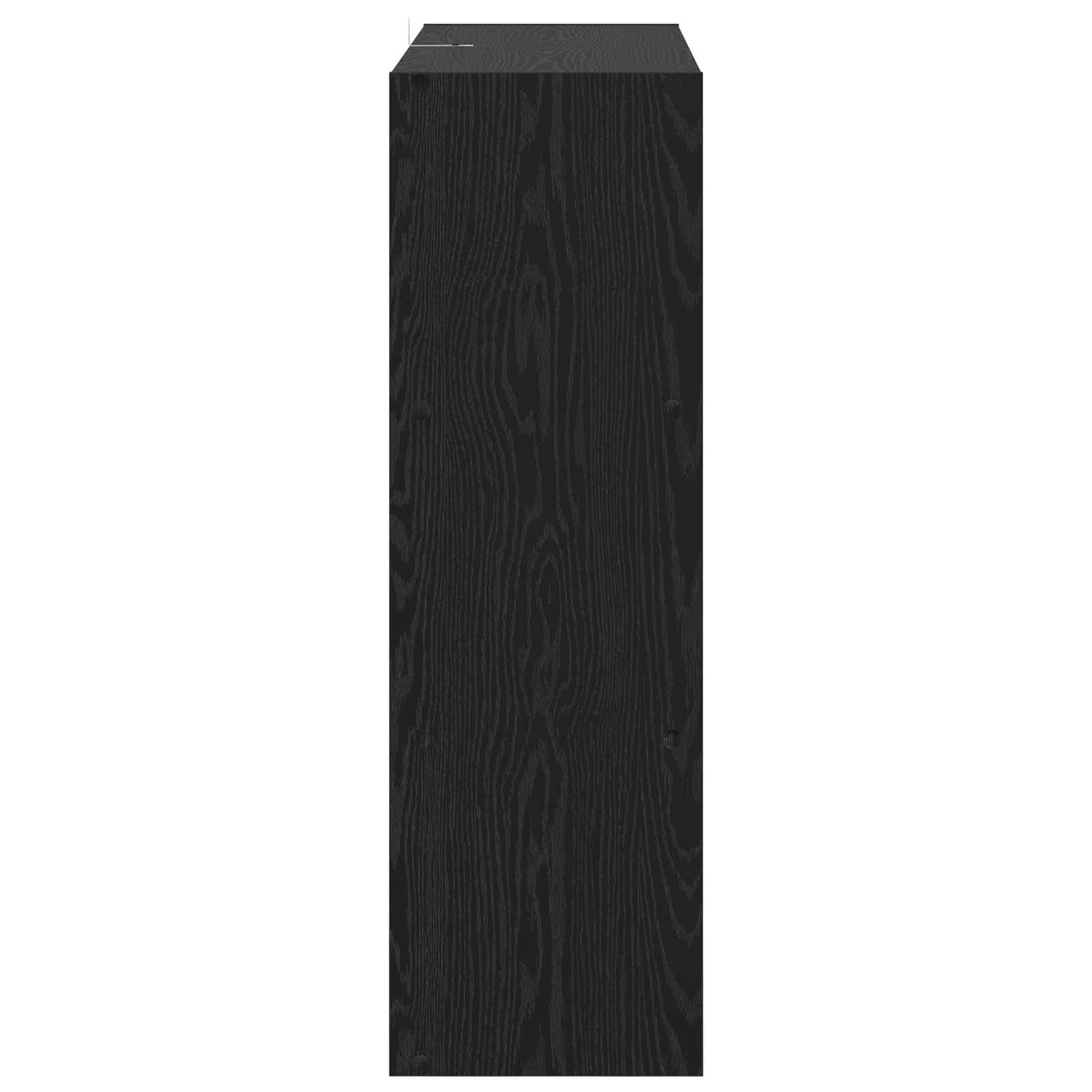 vidaXL Półka na książki Czarny dąb 102 x 32 x 102 cm