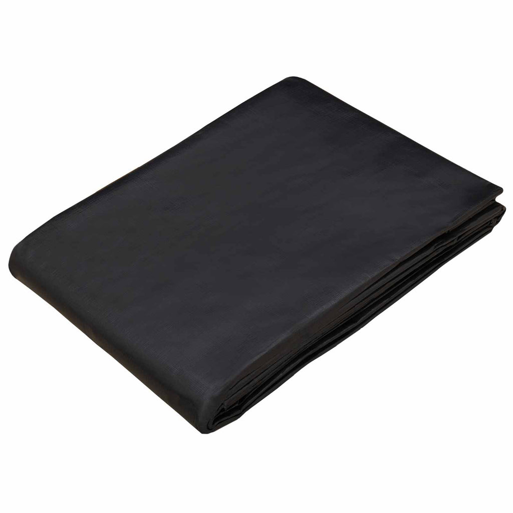 vidaXL Plandeka z oczkami Szary antracytowy 3 x 5 m 180 gsm PE