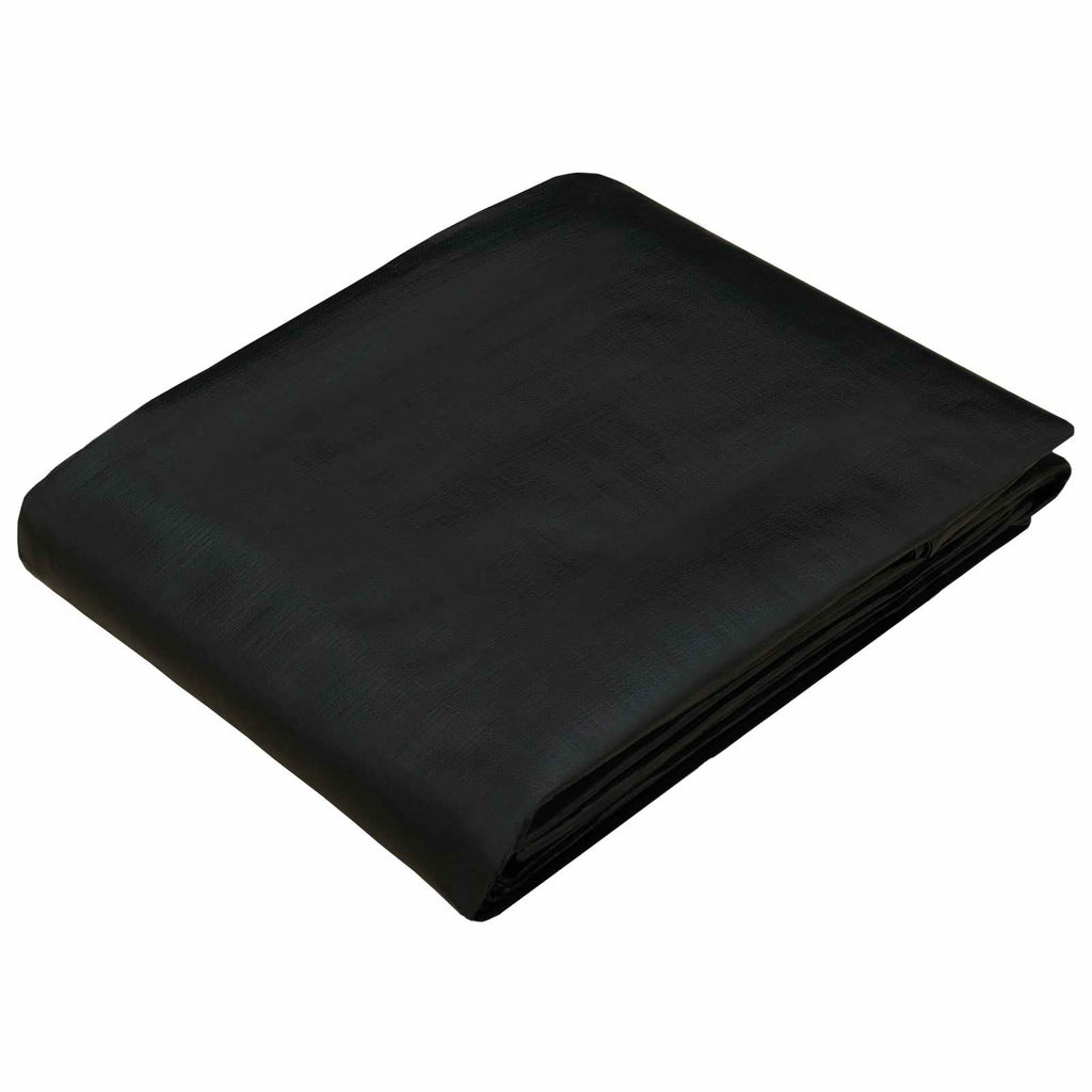 vidaXL Plandeka z oczkami Szary antracytowy 8 x 8 m 260 gsm PE