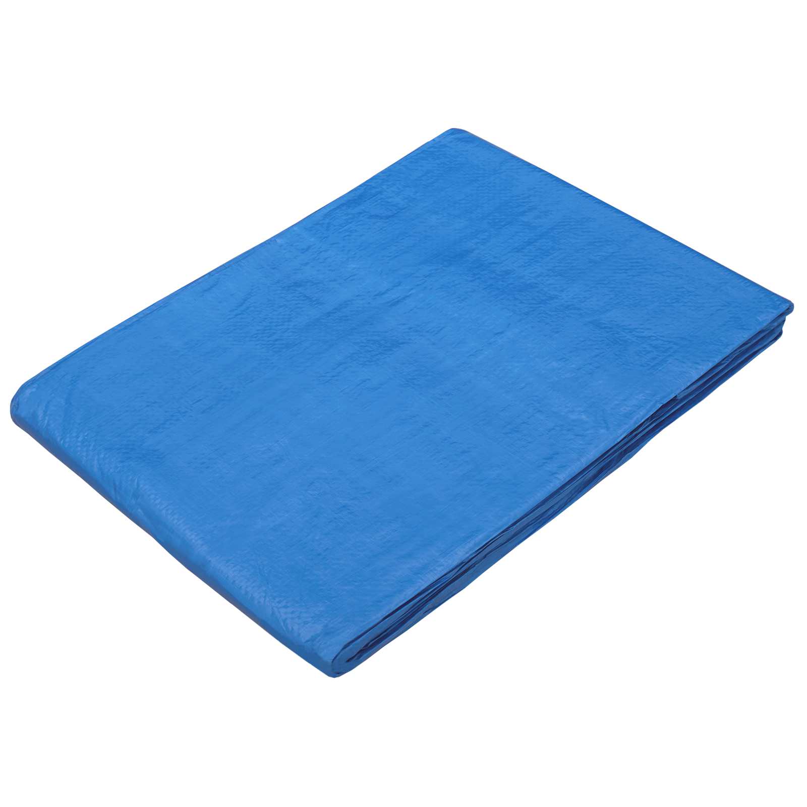 vidaXL Plandeka z oczkami niebieski 4 x 6 m 90 g PE