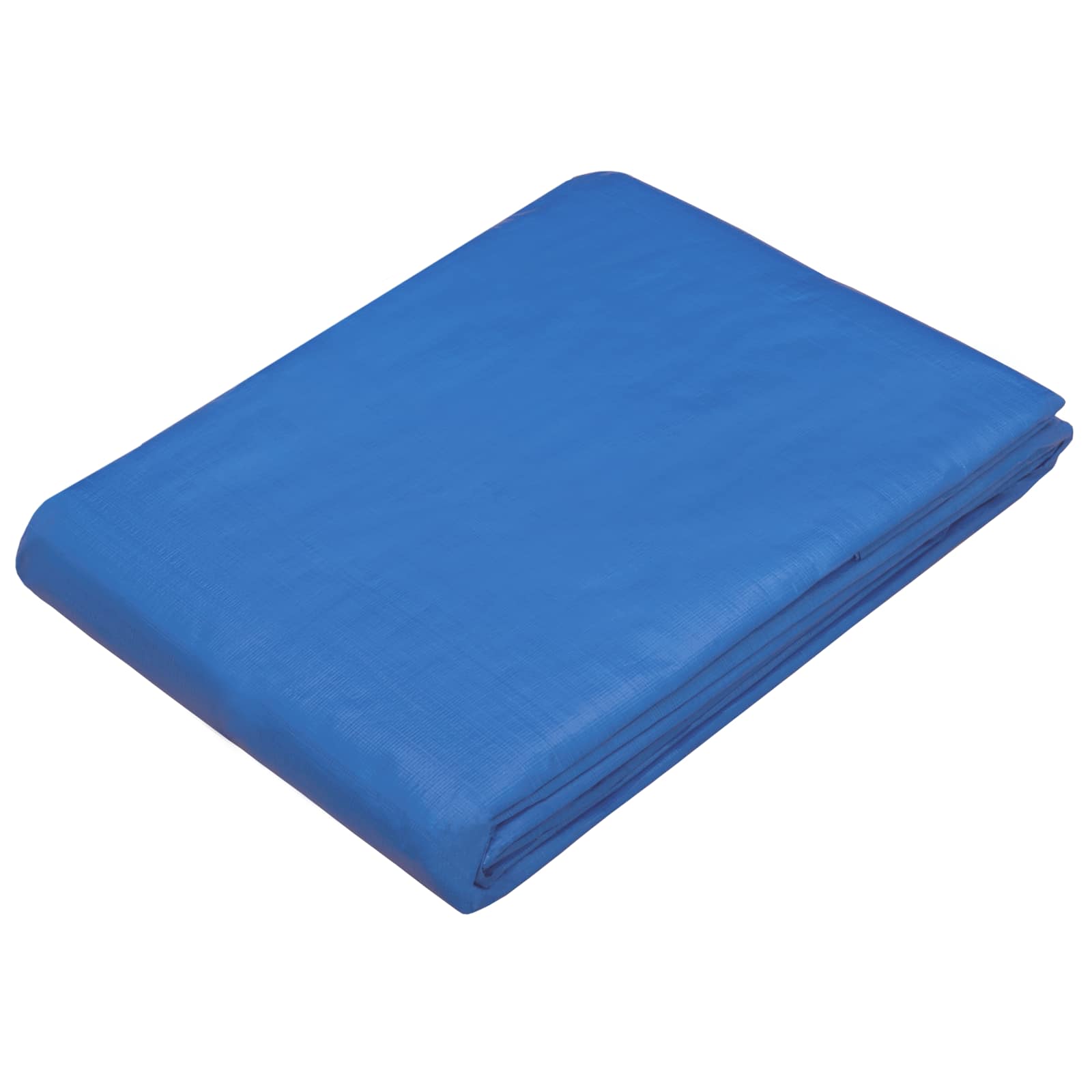 vidaXL Plandeka z oczkami niebieski 6 x 12 m 180 gsm PE
